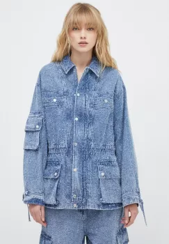 2NDDAY geaca jeans femei, de tranzitie imagine