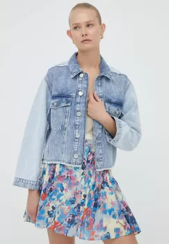 2NDDAY geaca jeans femei, de tranzitie, oversize imagine