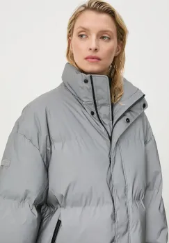 2NDDAY geaca Santiago femei, culoarea gri, de iarna, oversize, 2245112509 imagine