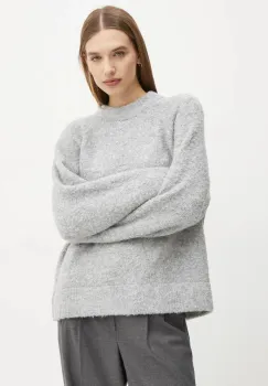 2NDDAY pulover din amestec de lana Garnet femei, culoarea gri, calduros, 2251340409 imagine