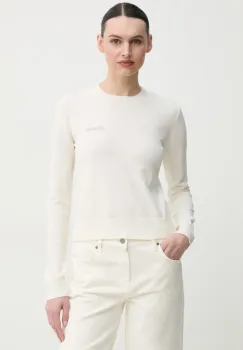 2NDDAY pulover din amestec de lana Lance femei, culoarea bej, light, 2252340408 imagine