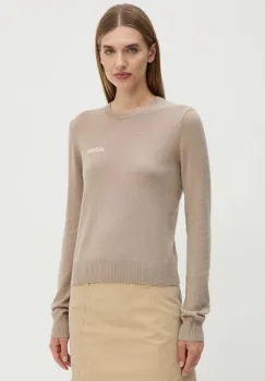 2NDDAY pulover din amestec de lana Lance TT femei, culoarea bej, light, 2245343408 imagine