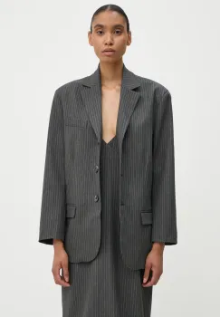 2NDDAY sacou Harry culoarea gri, un singur rand de nasturi, modelator, 2245115170 imagine