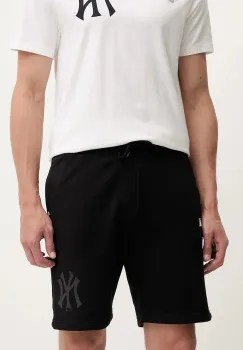 47 brand pantaloni scurti MLB New York Yankees culoarea negru, BB017PEMIHS615126JK imagine