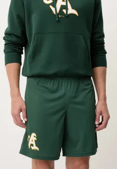 47 brand pantaloni scurti MLB Oakland Athletics culoarea verde, BB018PMXYEX657807DG imagine