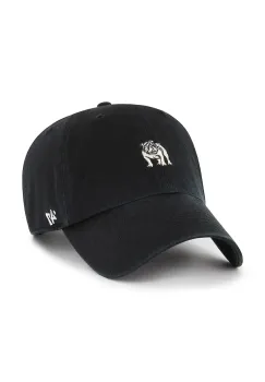 47 brand sapca de baseball din bumbac Dog Base Runner Icon culoarea negru, uni, XX-BSRIC1411GWS-BKP imagine