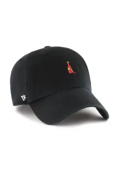 47 brand sapca de baseball din bumbac Food Base Runner Icon culoarea negru, uni, XX-BSRIC1411GWS-BKG imagine