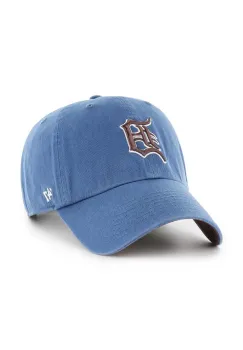 47 brand sapca de baseball din bumbac MLB Detroit Tigers cu imprimeu, B-BLPRK09GWS-TBA imagine