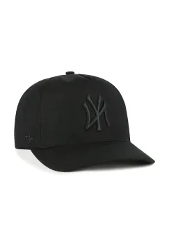 47 brand sapca de baseball din bumbac MLB New York Yankees culoarea negru, B-FHTCH17GWP-BKB imagine