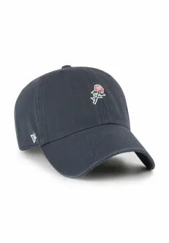 47 brand sapca de baseball din bumbac Nature Base Runner Icon culoarea bleumarin, cu imprimeu, XX-BSRIC1411GWS-VNB imagine