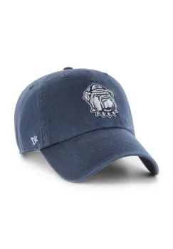 47 brand sapca de baseball din bumbac NCAA Georgetown Hoyas culoarea albastru marin, cu imprimeu, C-NLRGW1093GWS-NY imagine