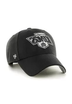 47 brand sapca de baseball din bumbac NHL LA Kings culoarea negru, cu imprimeu, HVIN-BLPMS08WBP-BK88 imagine