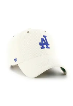 47 brand sapca MLB Los Angeles Dodgers culoarea gri, cu imprimeu, B-TCDCU12IWS-SS imagine