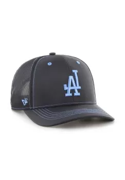 47 brand sapca MLB Los Angeles Dodgers culoarea negru, cu imprimeu, B-XRAYD12BBP-BK imagine