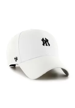 47 brand sapca MLB New York Yankees culoarea alb, cu imprimeu, B-BRMPS17WBP-WHA imagine