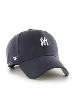 47 brand sapca MLB New York Yankees culoarea albastru marin, cu imprimeu, B-BRMPS17WBP-NYA imagine