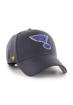 47 brand sapca MLB New York Yankees culoarea albastru marin, cu imprimeu, B-MVP17WBV-NYB imagine