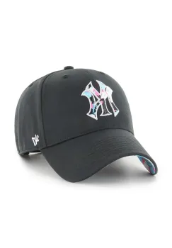 47 brand sapca MLB New York Yankees culoarea negru, cu imprimeu, B-DGTSM17CTP-BK imagine