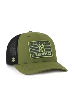 47 brand sapca MLB New York Yankees culoarea verde, cu imprimeu, B-OUTTK17NYP-FF imagine
