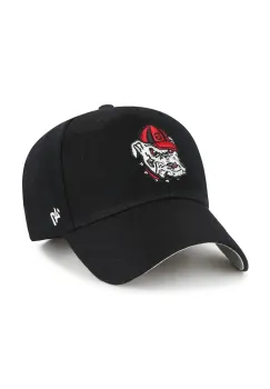 47 brand sapca NCAA Georgia Bulldogs culoarea negru, cu imprimeu, C-MVP1099WBV-BK imagine