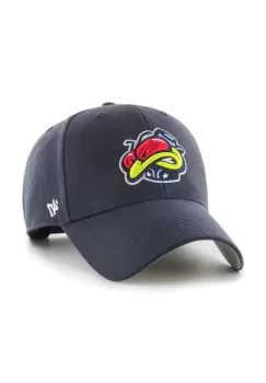 47 brand sapca NHL Columbus Blue Jackets culoarea albastru marin, cu imprimeu, HVIN-SUMVP28WBP-NY00 imagine