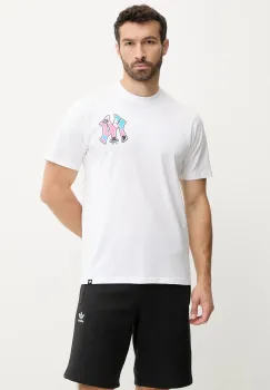 47 brand tricou din bumbac MLB New York Yankees culoarea alb, cu imprimeu, BB017TEMECH657667WW imagine