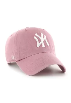 47brand Caciula culoarea roz, cu imprimeu imagine