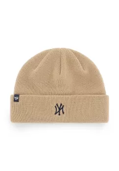 47brand caciula Mlb New York Yankees culoarea bej, imagine