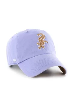 47brand sapca MLB Chicago White Sox culoarea violet, cu imprimeu imagine