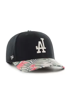 47brand sapca MLB Los Angeles Dodgers culoarea negru, cu imprimeu imagine