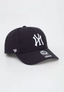 47brand sapca MLB New York Yankees culoarea albastru marin, cu imprimeu imagine