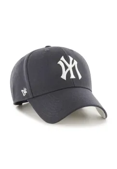 47brand sapca MLB New York Yankees culoarea albastru marin, cu imprimeu imagine