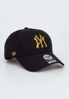 47brand sapca MLB New York Yankees culoarea negru, cu imprimeu imagine