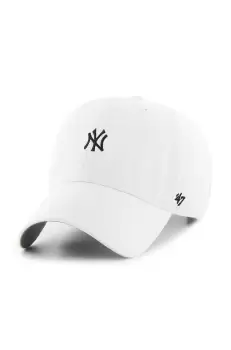 47brand sapca New York Yankees culoarea alb, cu imprimeu imagine