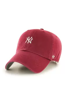 47brand sapca New York Yankees culoarea rosu, cu imprimeu imagine