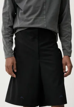 A-COLD-WALL* pantaloni scurti barbati, culoarea negru, ACWMB314 imagine