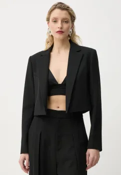 A.L.C. sacou Cole culoarea negru, desfacut, uni, 1JAKT00889 imagine