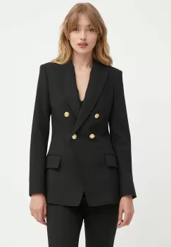 A.L.C. sacou Sedgwick II culoarea negru, cu doua randuri de nasturi, neted, 1CJAK00451 imagine