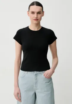 A.L.C. tricou din bumbac Avery femei, culoarea negru, 8KTOP00851 imagine