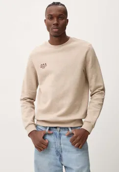 A.P.C. bluza standard rue madame GOTS culoarea bej, cu imprimeu, COHBV.M27913 imagine