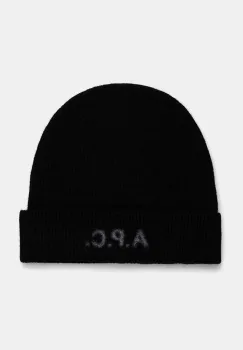 A.P.C. caciula de lana bonnet harry culoarea negru, de lana, WVBDK.M25085 imagine