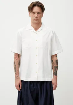 A.P.C. camasa barbati cu amestec de in Chemise Manches Courtes imagine