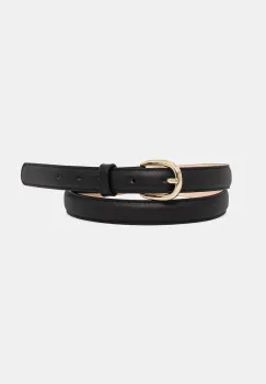 A.P.C. curea de piele CEINTURE ROSETTE imagine