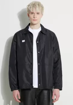 A.P.C. geaca cu aspect de camasa Blouson Aleksi culoarea negru, de tranzitie, PAAFA.H02739.LZZ imagine