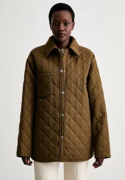 A.P.C. geaca de tranzitie pentru femei cu amestec de lana blouson georges imagine