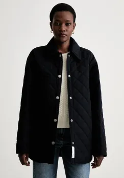 A.P.C. geaca de tranzitie pentru femei cu amestec de lana blouson georges imagine