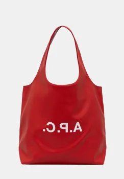 A.P.C. geanta cu imitatie de piele tote ninon imagine