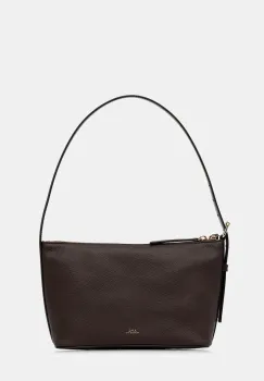 A.P.C. geanta de bumbac Sac Vera Shoulder culoarea negru, PXCBL.F61974 imagine