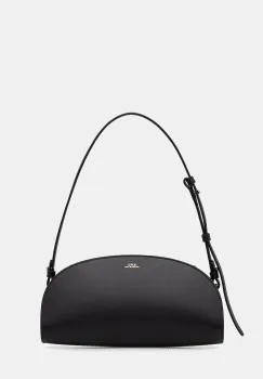 A.P.C. geanta pentru femei din piele SAC DEMI.LUNE SHOULDER imagine