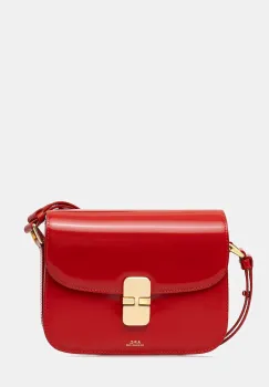 A.P.C. geanta pentru femei, din piele Sac Grace Small imagine